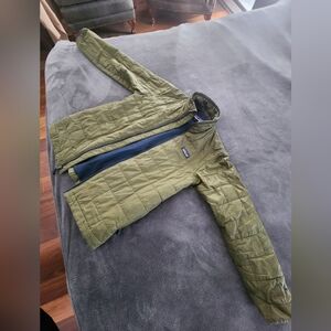 Patagonia Youth Green Quilted Jacket